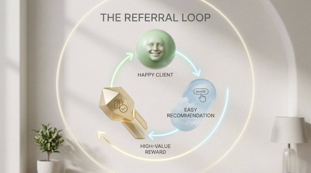 How a frictionless client referral program works for agencies.