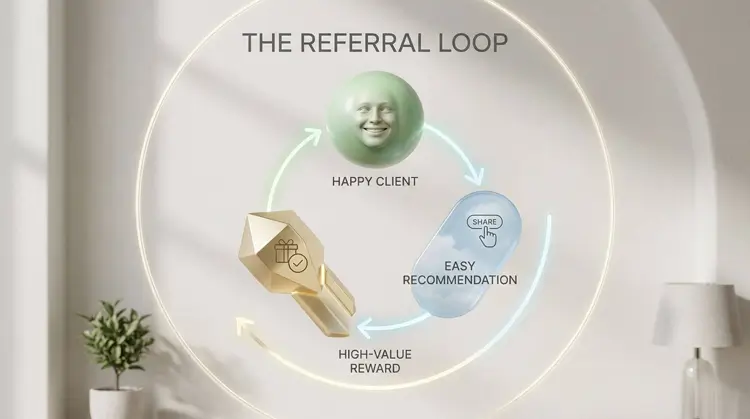 How a frictionless client referral program works for agencies.
