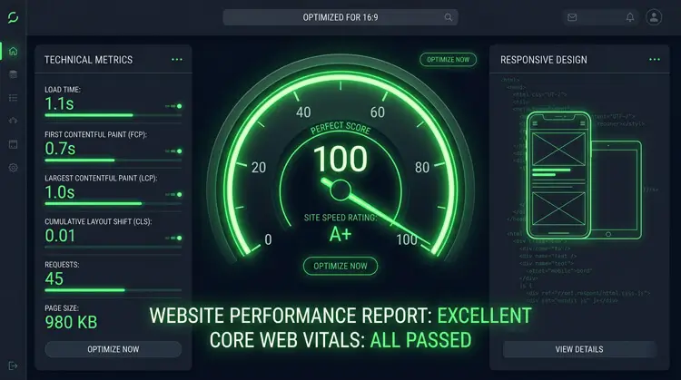 Optimizing site speed and Core Web Vitals for better WordPress lead generation.