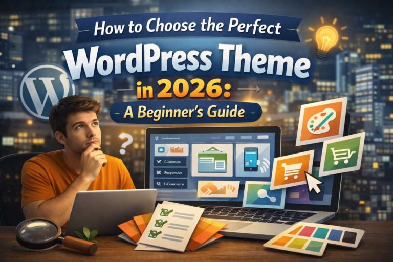 How to Choose the Perfect WordPress Theme in 2026: A Beginner’s Guide