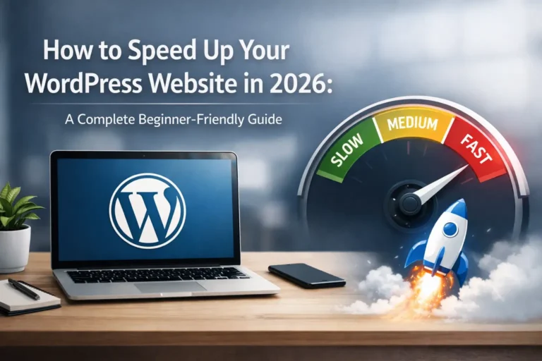 How to Speed Up Your WordPress Website in 2026: A Complete Beginner-Friendly Guide
